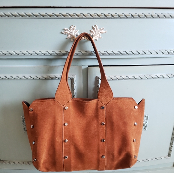 Jimmy Choo Brown Lockett Shopper Tote - Picture 15 of 16